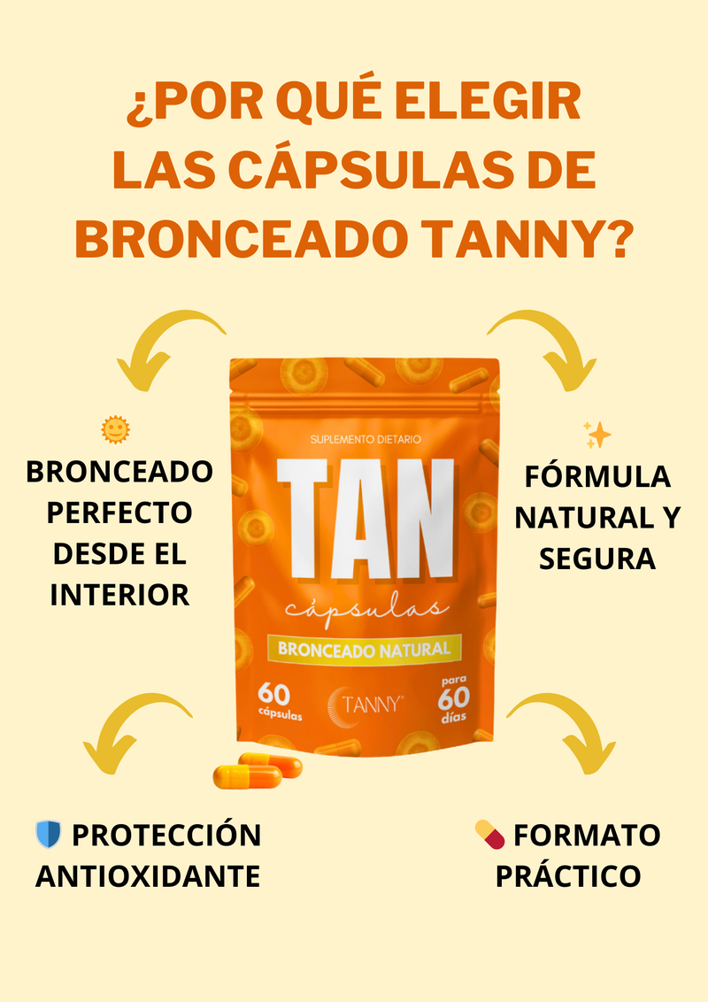 Tanny: Cápsulas para un Bronceado Perfecto