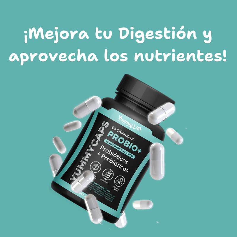 Cápsulas Digestivas: Pro+Prebióticos Avanzados